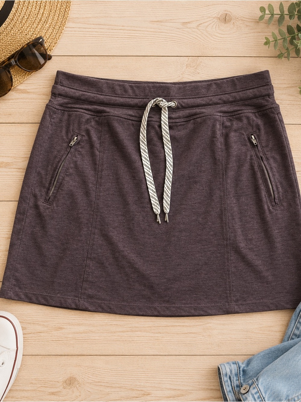 Member’s Mark Favorite Soft Skort Women’s Medium Purple Athletic Active Skirt